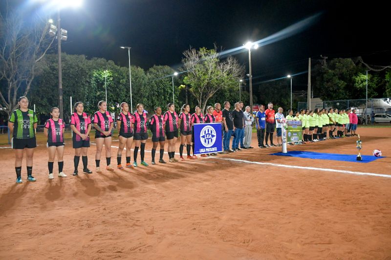 Reconhecimento e incentivo ao esporte marcam abertura da Copa Feminina de Futebol