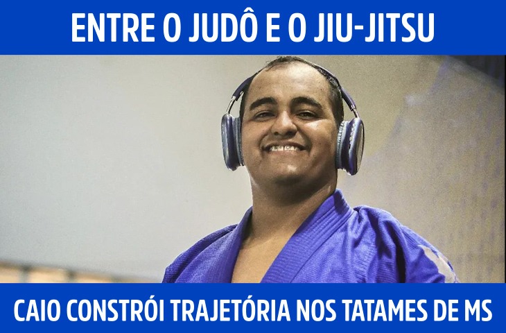 Entre o judô e o jiu-jitsu, Caio Vinícius constrói trajetória nos tatames de MS