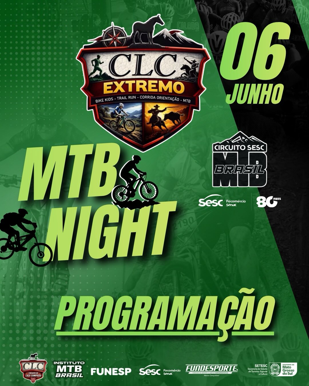 MTB Night CLC Extremo promete emoção e desafios em Campo Grande
