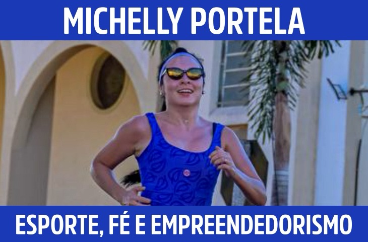 Michelly Portela une esporte, fé e empreendedorismo na corrida de rua