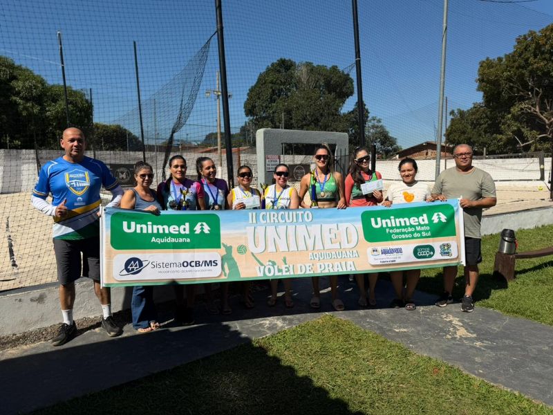 Arena SM Beach recebe segunda etapa do II Circuito Unimed Aquidauana de Vôlei de Praia