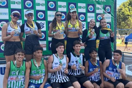 Três Lagoas conquista título, pódios e boas colocações na abertura do Circuito Estadual de Vôlei de Praia