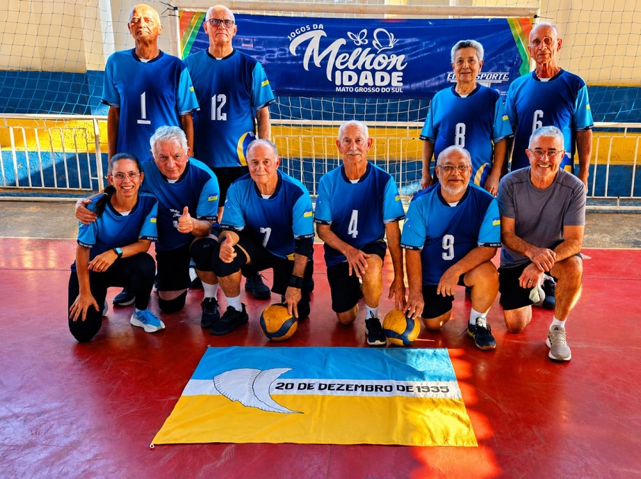 Prefeitura de Dourados tem 4 equipes disputando os Jogos da Melhor Idade de MS