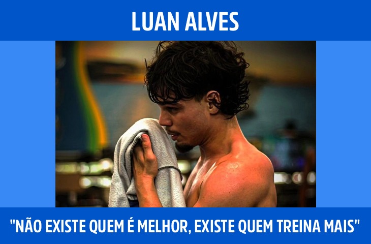 "Não existe quem é melhor, existe quem treina mais", diz Luan Alves sobre carreira no Wrestling