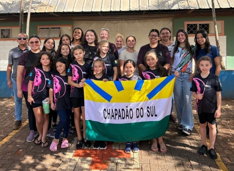 Ginastas de Chapadão do Sul conquistam excelentes resultados na Copa de Inverno Estadual