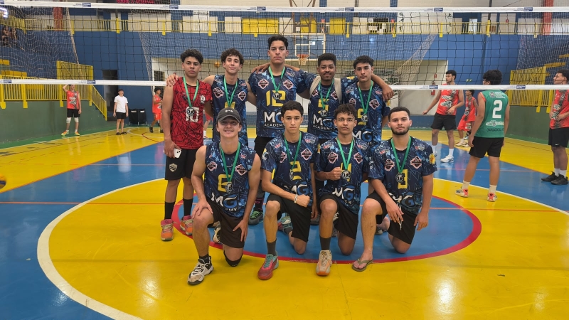 Chapadão do Sul realiza Torneio interno de Voleibol com atletas das categorias JEMS, JOJUMS e Adulto