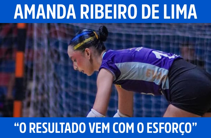 “O resultado vem com o esforço”, diz Amanda, atleta de vôlei de MS que sonha com competições nacionais