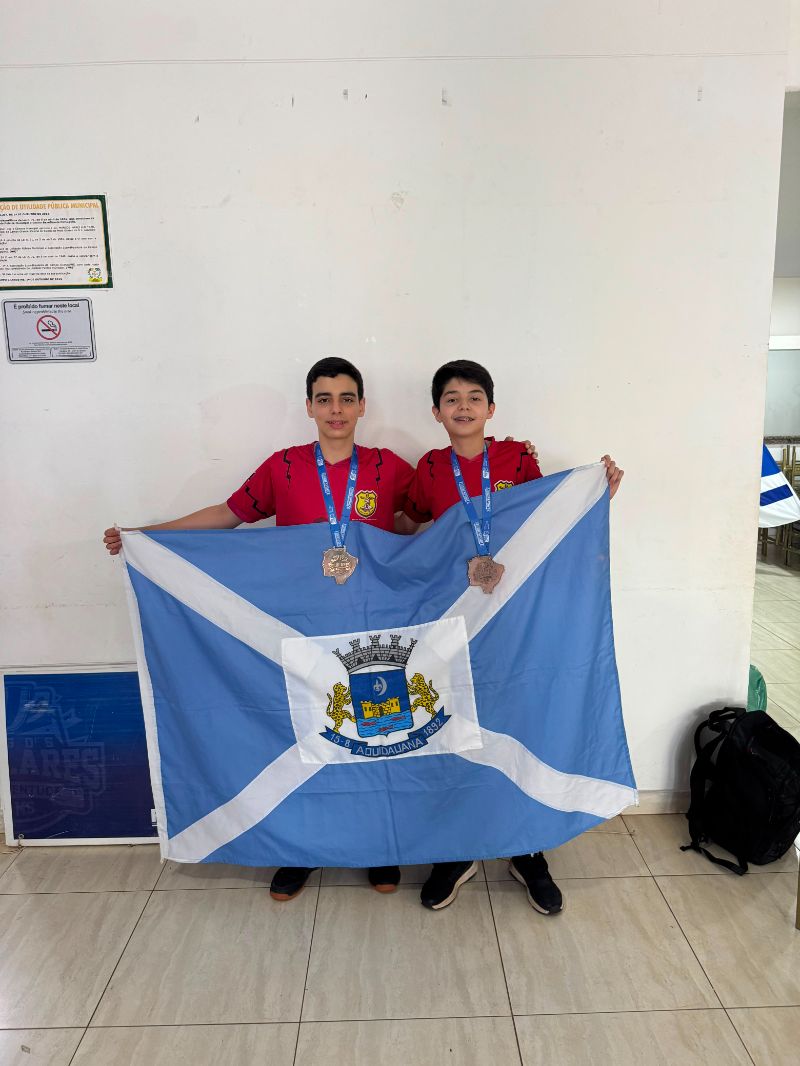 Tênis de mesa de Aquidauana conquista medalha de bronze nos Jogos Escolares da Juventude de MS