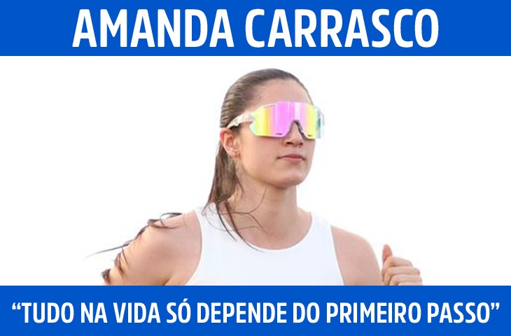 “Tudo na vida só depende do primeiro passo”: Amanda Carrasco conta trajetória na corrida de rua