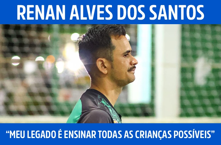 “Meu legado é ensinar todas as crianças possíveis”, afirma professor de futsal de Miranda