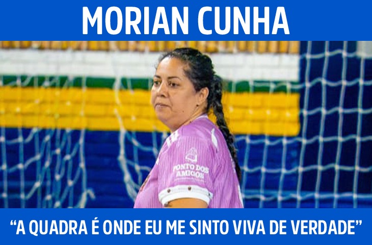 “A quadra é onde eu me sinto viva de verdade”, diz goleira de futsal de MS