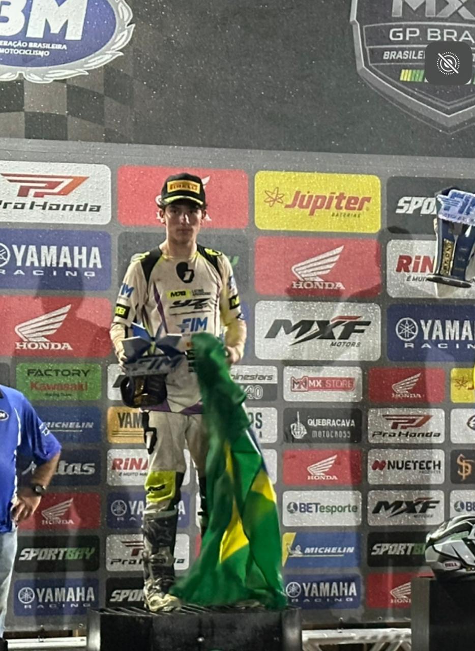 Miguel Boer fecha temporada da YZ 125 Cup com terceiro lugar no Latino-Americano de Motocross