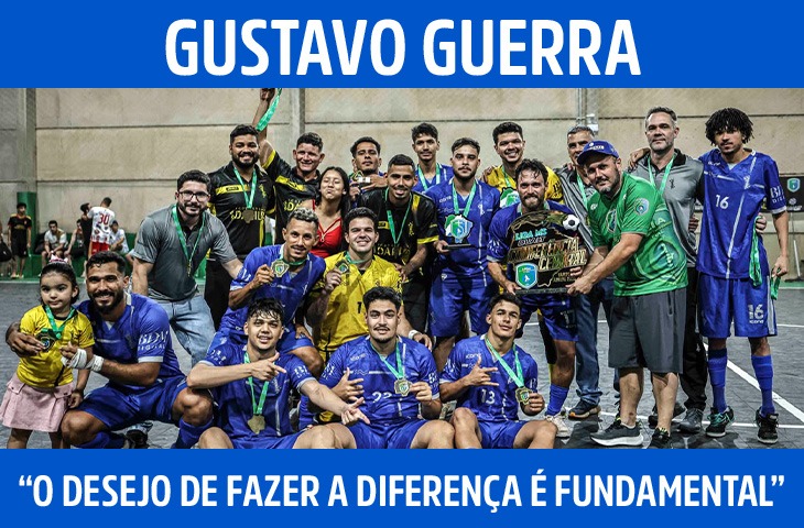 “O desejo de fazer a diferença é fundamental”, afirma técnico do Dakila Futsal