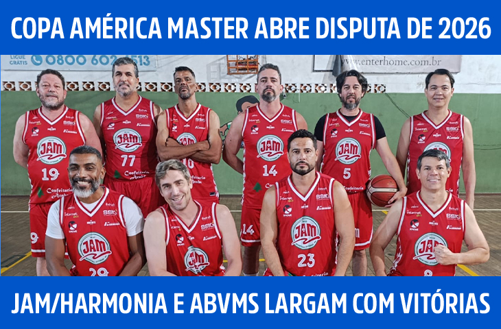 8ª Copa América Master começa com três jogos e vitórias expressivas na 1ª rodada