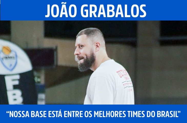 “Nossa base está entre os melhores times do Brasil”, avalia técnico João Grabalos