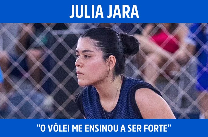"O vôlei me ensinou a ser forte": Julia Jara relembra trajetória nas quadras