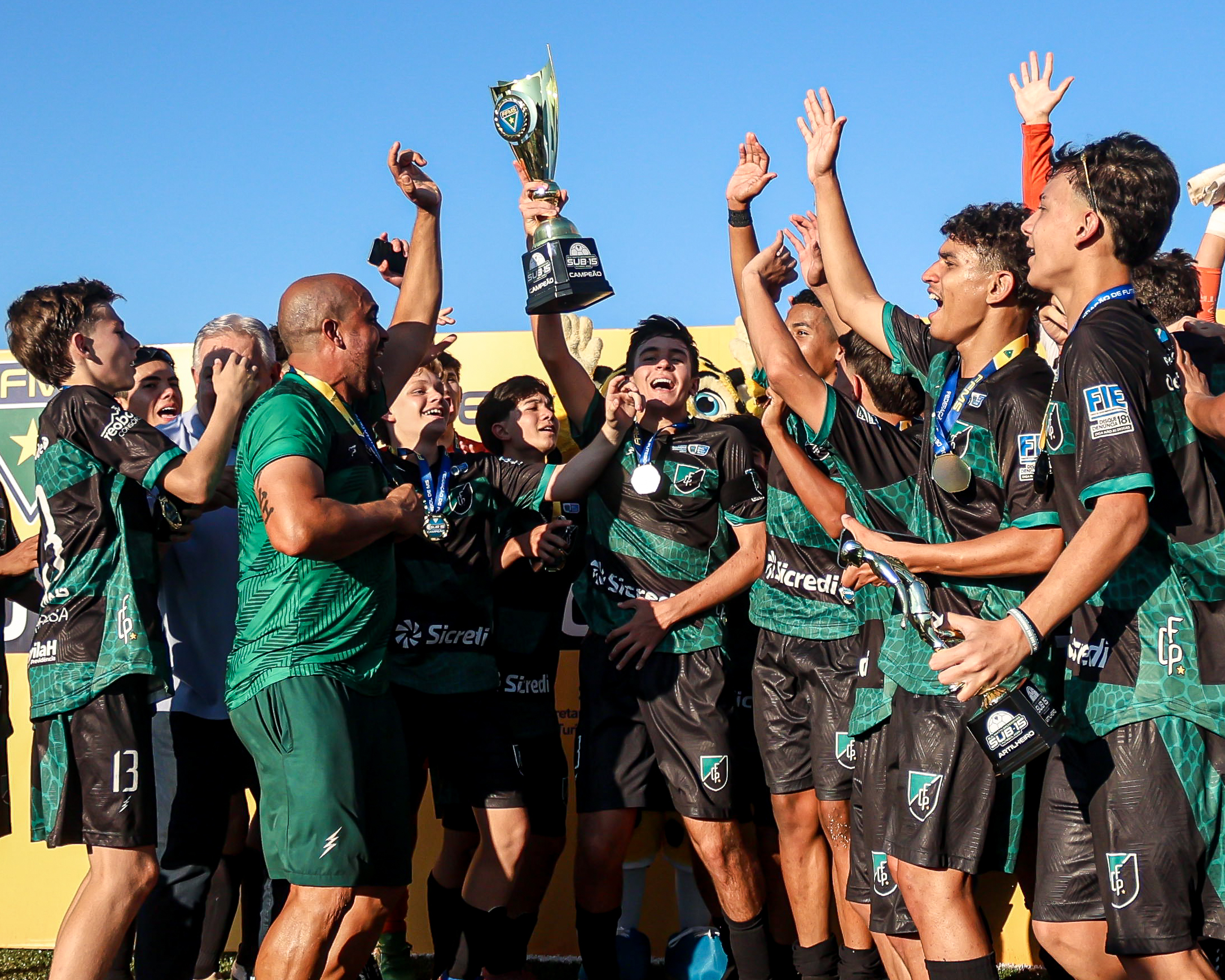 FC Pantanal vira sobre União ABC e conquista título do Estadual Sub-15