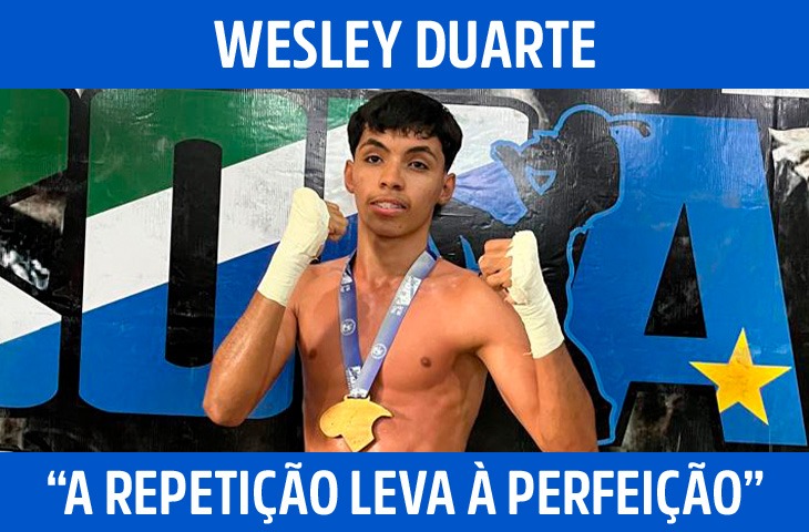 “A repetição leva à perfeição”: Wesley Duarte fala sobre títulos e rotina no Muay Thai