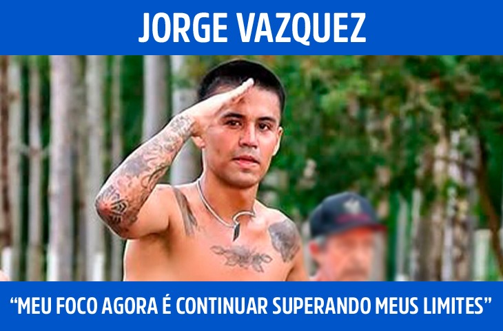 “Meu foco agora é continuar superando meus limites”: Jorge Vazquez se prepara para desafio no Rio de Janeiro