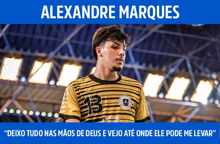 “Deixo tudo nas mãos de Deus e vejo até onde Ele pode me levar”, diz Alexandre Eduardo