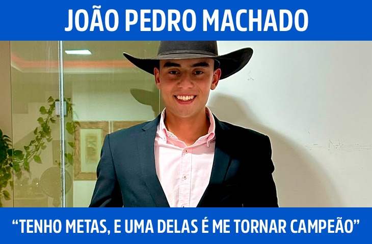 “Tenho metas, e uma delas é me tornar campeão”, diz João Pedro sobre trajetória no laço comprido