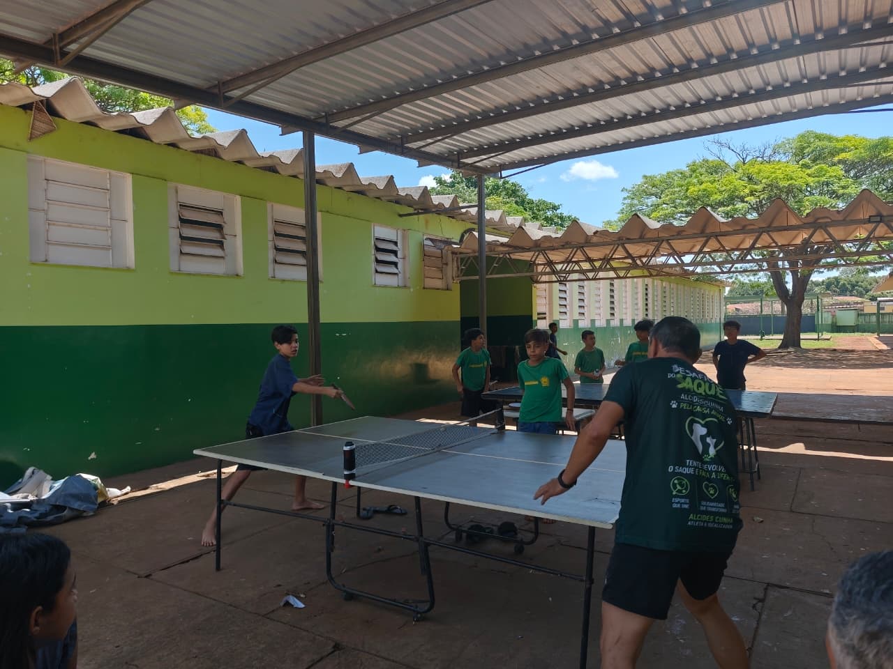 Desafio Do Saque Com Alcides Cunha Será Atração Na Escola Maria Rita De Cassia Nessa Sexta.