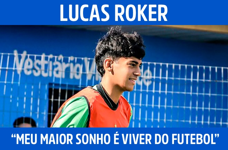 “Meu maior sonho é viver do futebol”, diz Lucas Roker, promessa de Campo Grande que atua no Paraná